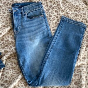 American Eagle Outfitters Women's Blue Jeans in Next level stretch size 10